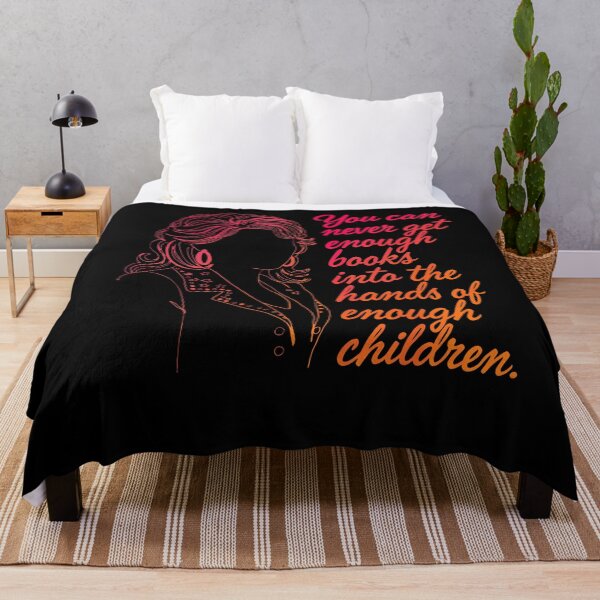 Item preview, You Can Never Get Enough Books Into The Hands Of Enough Children Dolly Quote Fan Apparel designed and sold by slmfams.