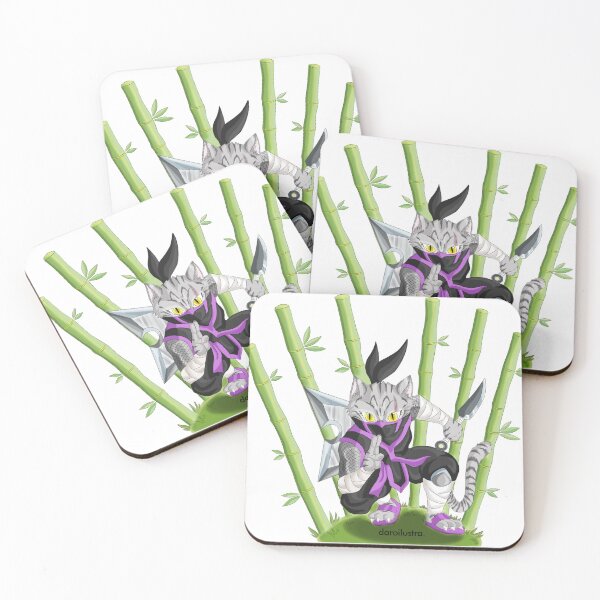 Item preview, Illustration of Ninja Cat designed and sold by daroilustra..