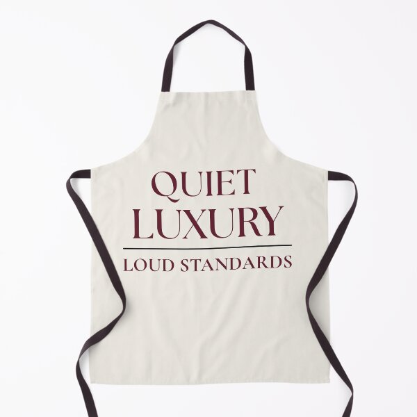Item preview, Quiet Luxury Loud Standards | Deep Burgundy Editorial Serif Typography designed and sold by Sparkle First Co..