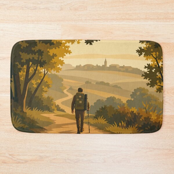 Artikelvorschau, Golden Countryside Wanderweg entworfen und verkauft von Creative_Canvas.