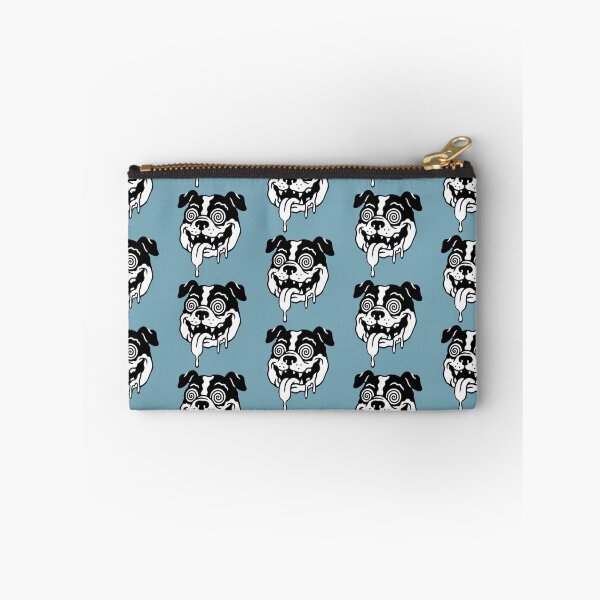 Item preview, Hypnotic Pitbull Trippy Skater Dog Art designed and sold by BitDoodle.