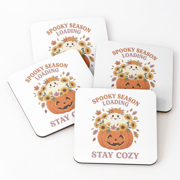 Item preview, Spooky Season Loading Cute Ghost Shirt designed and sold by HappyCuteCat.