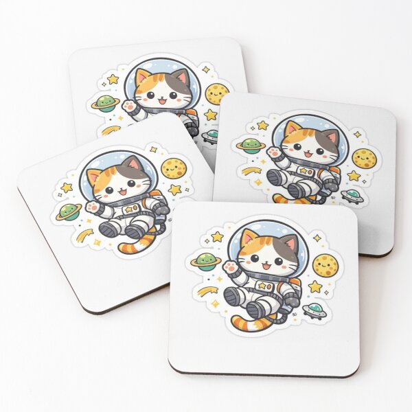 Item preview, Cosmic Cat Astronaut designed and sold by Kushwaha18.