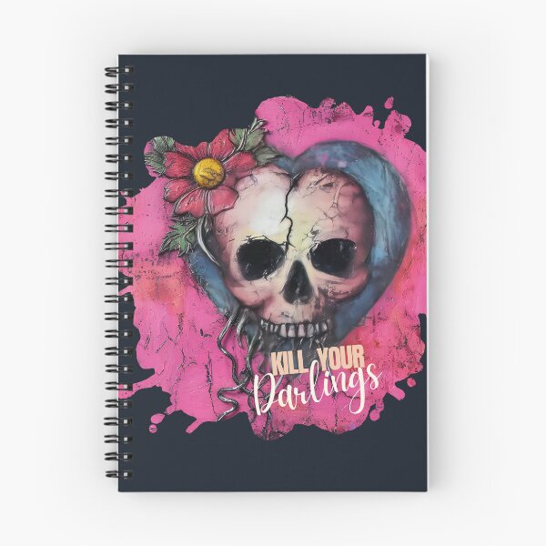 Item preview, Mata a tus seres queridos: diseños de calaveras y flores para escritores, editores y creativos. designed and sold by jkleditor.