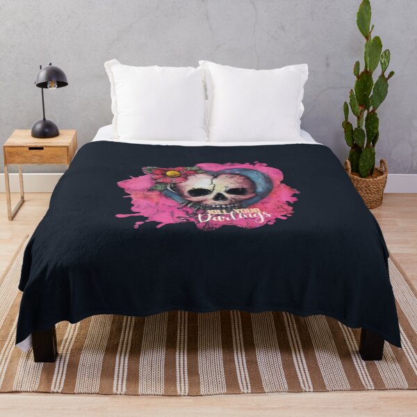 Item preview, Kill Your Darlings – Skull & Floral Design for Writers, Editors & Creatives designed and sold by jkleditor.