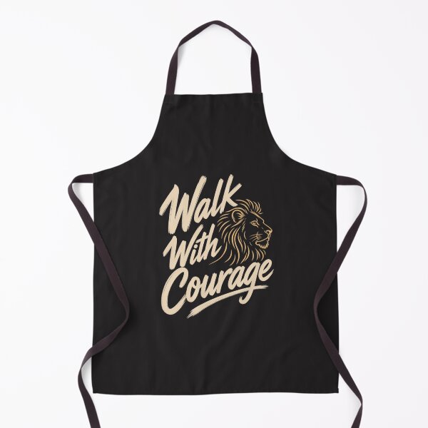 Item preview, Minimalist Walk With Courage Lion Line Art Motivational Quote designed and sold by Bennie Singh.