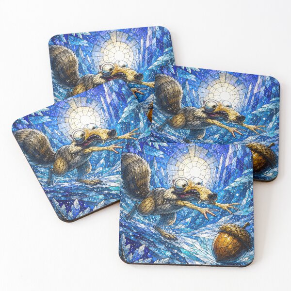 Item preview, Scrat the Prehistoric Squirrel – Guardian of the Acorn designed and sold by Pixel Otaku Gallery.