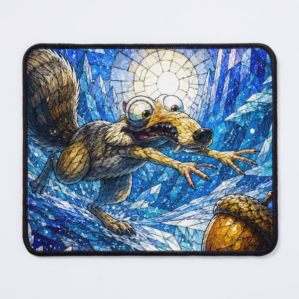 Item preview, Scrat the Prehistoric Squirrel – Guardian of the Acorn designed and sold by Pixel Sakura Gallery.