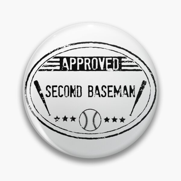 Item preview, Baseball Second Baseman (Approved Stamp) designed and sold by MagicEyesOnly.