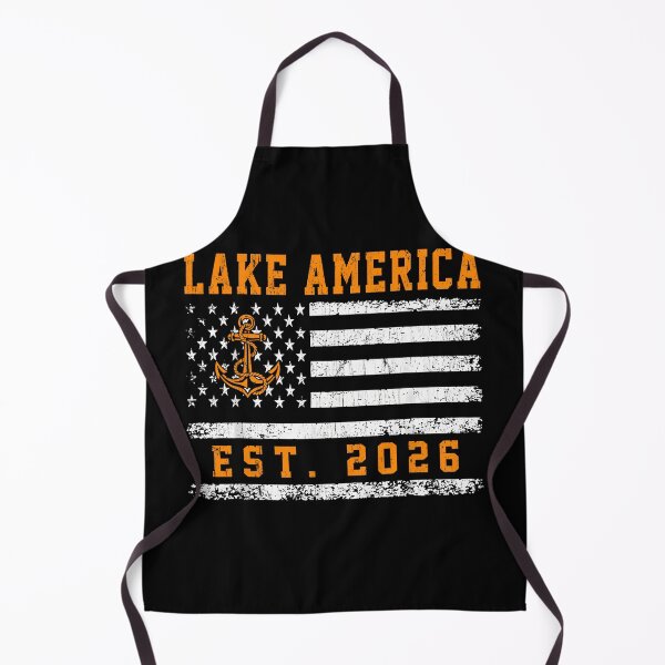 Item preview, Lake America Est 2026 Distressed American Flag Anchor Patriotic Fan Apparel designed and sold by slmfams.