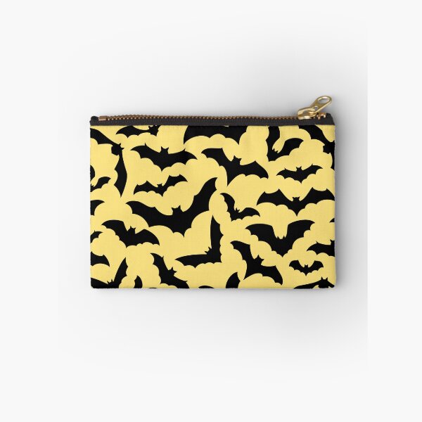 Item preview, Vampire Flight at Dusk – Bold Spooky Bats Pattern | Yellow designed and sold by Frohyou.