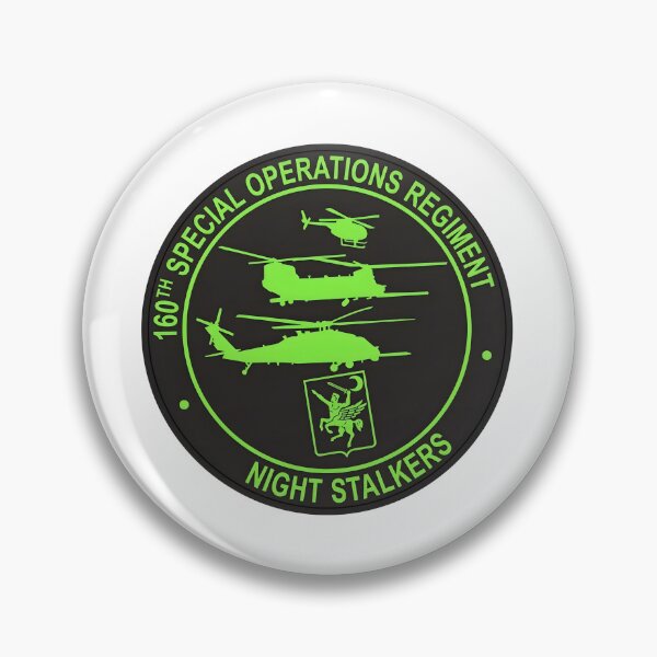 Item preview, 160th Special Operations Aviation Regiment Night Stalkers Insignia Patch designed and sold by CharlieDesings.