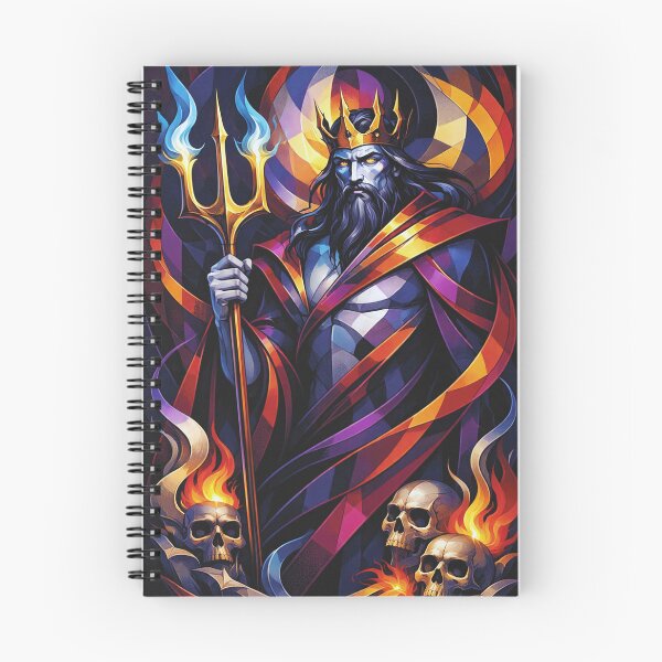 Item preview, Hades illustration – Greek God of the Underworld designed and sold by GalleryKauffeld.