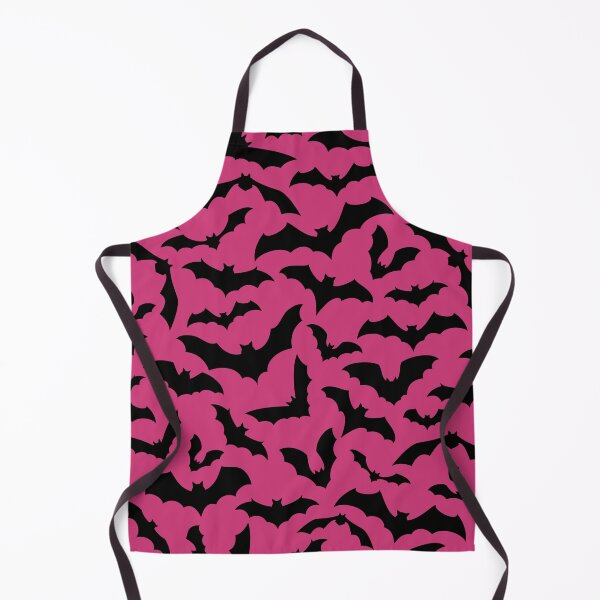 Item preview, Vampire Flight at Dusk – Bold Spooky Bats Pattern | Pink designed and sold by Frohyou.