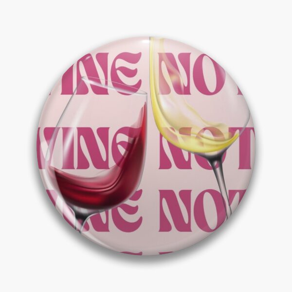 Item preview, Wine Not Funny Retro Groovy Pink Bar Cart Poster designed and sold by cezzarie.