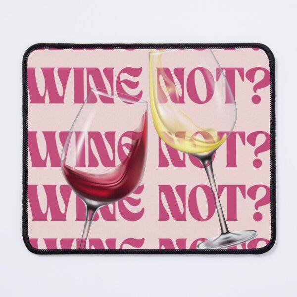 Item preview, Wine Not Funny Retro Groovy Pink Bar Cart Poster designed and sold by cezzarie.
