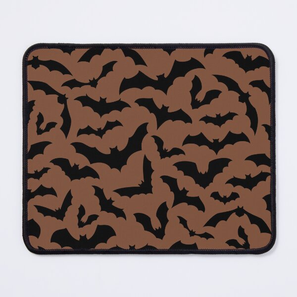 Item preview, Vampire Flight at Dusk – Bold Spooky Bats Pattern | Brown designed and sold by Frohyou.