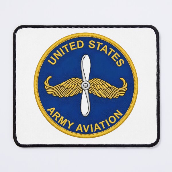 Item preview, United States Army Aviation Branch Insignia Emblem Patch designed and sold by CharlieDesings.