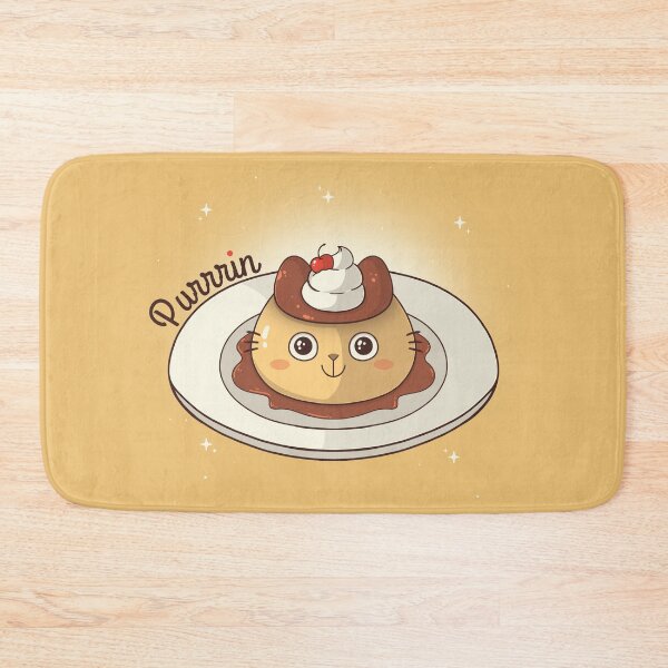 Item preview, Purrrin – Cute Japanese Pudding Cat designed and sold by Freecheese.