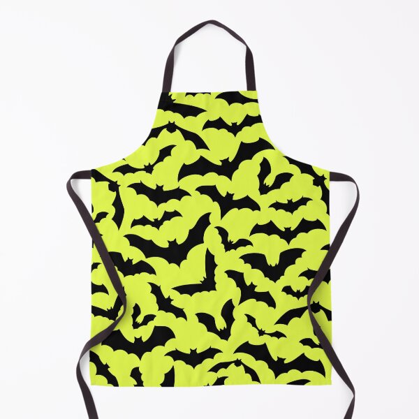 Item preview, Vampire Flight at Dusk – Bold Spooky Bats Pattern | Chartreuse designed and sold by Frohyou.