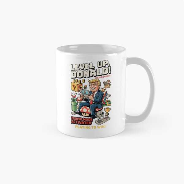 Item preview, Level Up Donald Trump Gaming Parody Art designed and sold by Alaric4you.