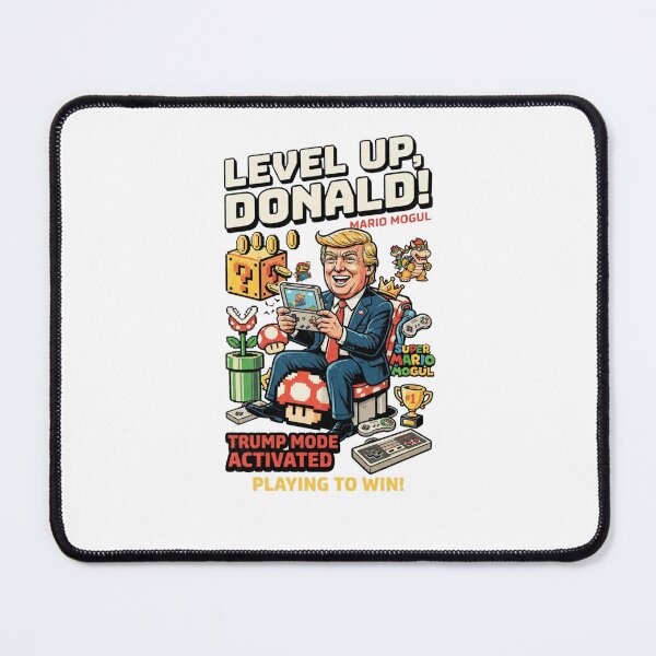 Item preview, Level Up Donald Trump Gaming Parody Art designed and sold by Alaric4you.