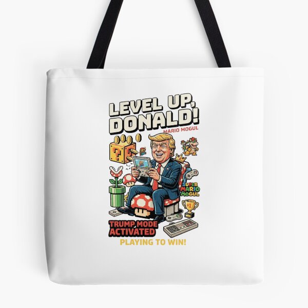 Item preview, Level Up Donald Trump Gaming Parody Art designed and sold by Alaric4you.