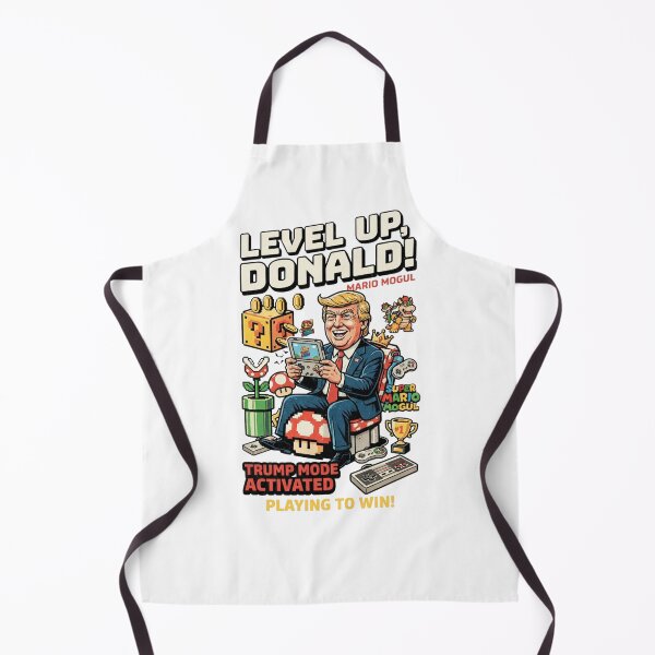 Item preview, Level Up Donald Trump Gaming Parody Art designed and sold by Alaric4you.