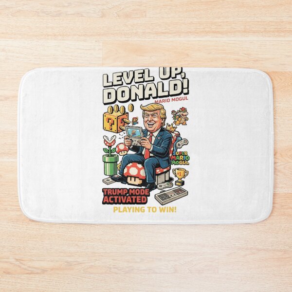 Artikelvorschau, Level Up Donald Trump Gaming Parodie-Kunst entworfen und verkauft von Alaric4you.