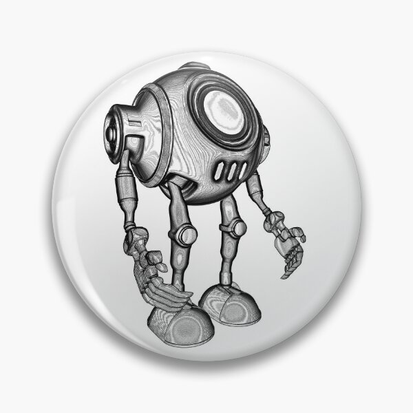 Item preview, Bobby Ballbot designed and sold by Uncommontom.