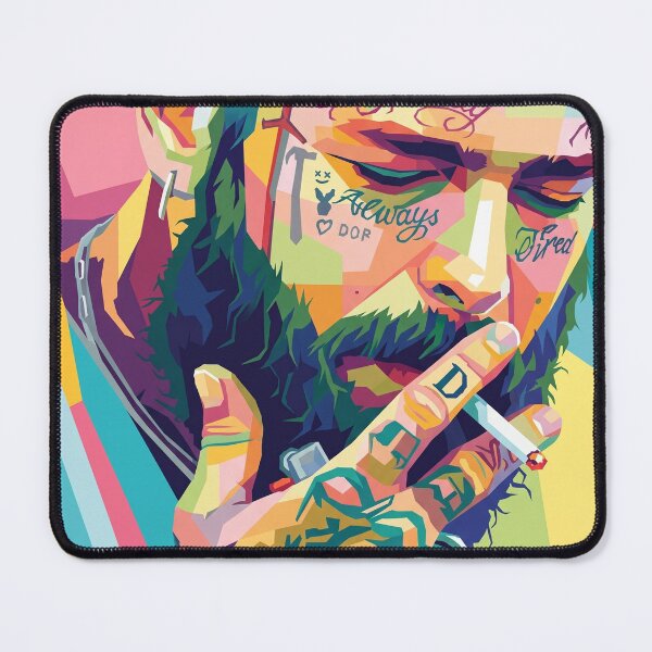 Item preview, Post Malone Pop Art designed and sold by SiksisArt.