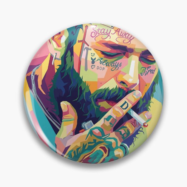Item preview, Post Malone Pop Art designed and sold by SiksisArt.