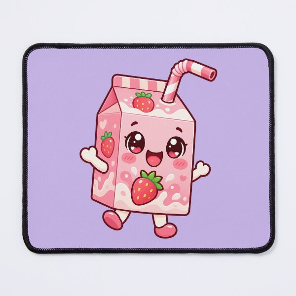 Item preview, Kawaii Strawberry Milk Carton designed and sold by Krys-Designs.