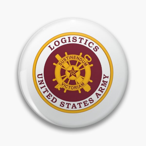 Item preview, United States Army Logistics Branch Insignia Patch designed and sold by CharlieDesings.