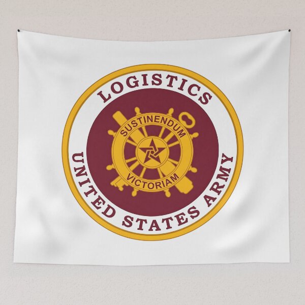 Item preview, United States Army Logistics Branch Insignia Patch designed and sold by CharlieDesings.
