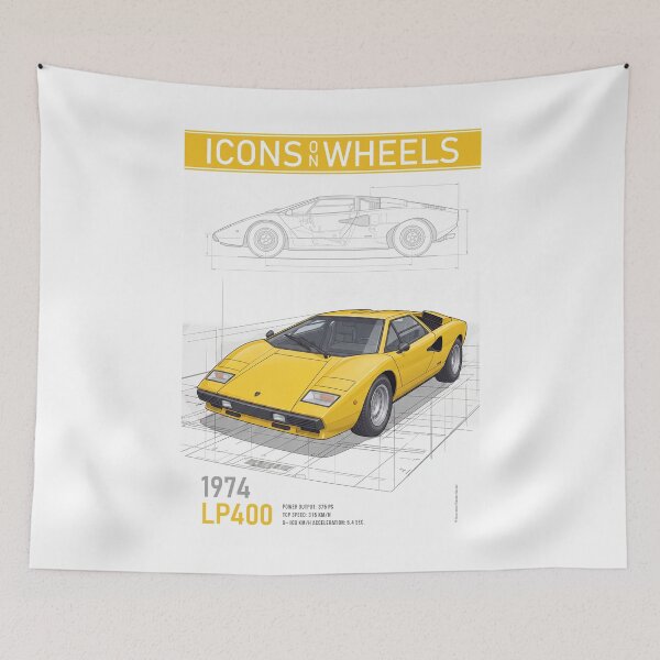 Item preview, Countach LP 400 designed and sold by Theodor Decker.