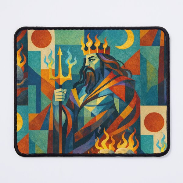 Item preview, Hades Painting – Greek God of the Underworld designed and sold by GalleryKauffeld.
