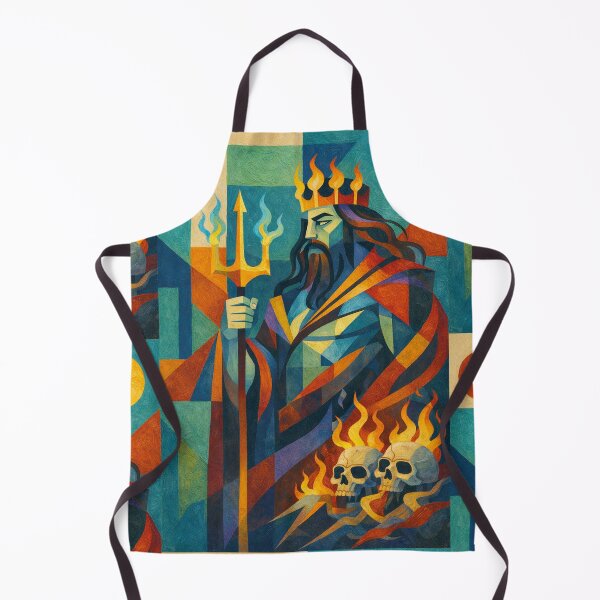 Item preview, Hades Painting – Greek God of the Underworld designed and sold by GalleryKauffeld.