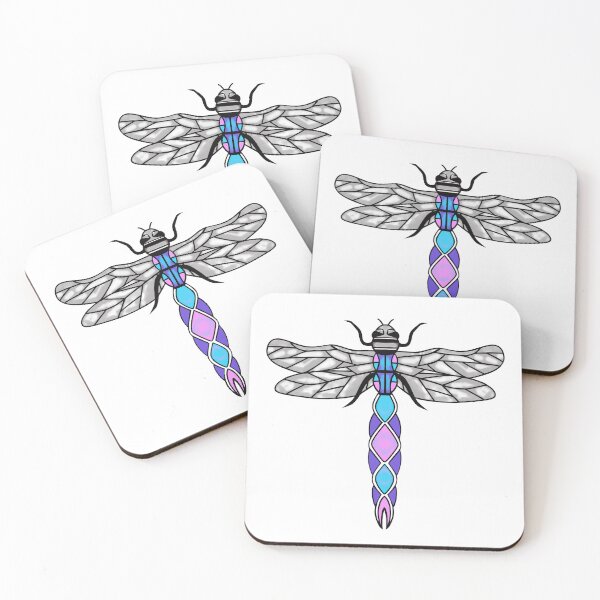 Item preview, Dragon Fly With Diamond Shapes designed and sold by Sartoris Art.
