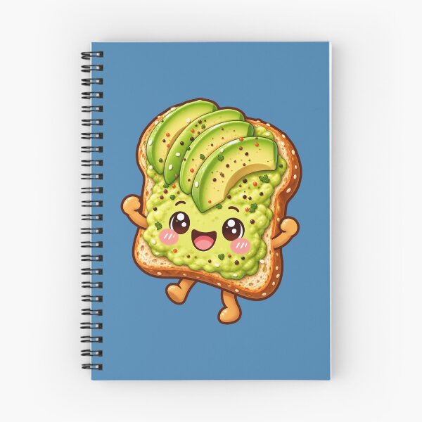 Item preview, Kawaii Avocado Toast designed and sold by Krys-Designs.