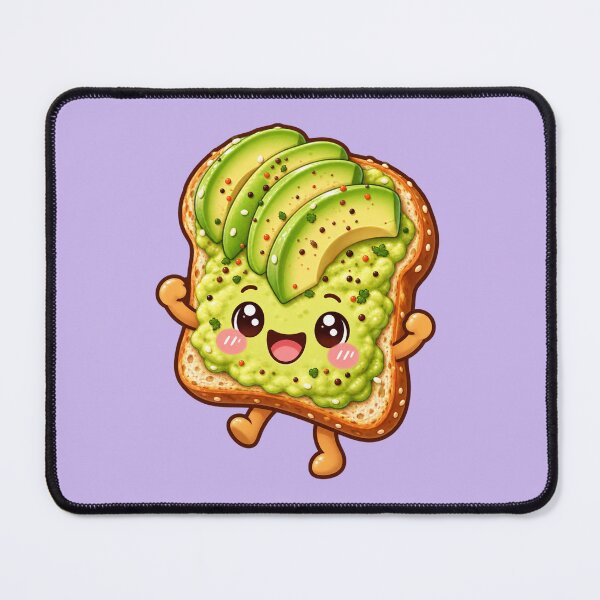 Item preview, Kawaii Avocado Toast designed and sold by Krys-Designs.
