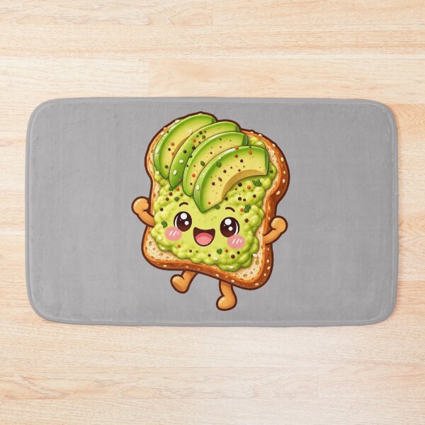 Item preview, Kawaii Avocado Toast designed and sold by Krys-Designs.
