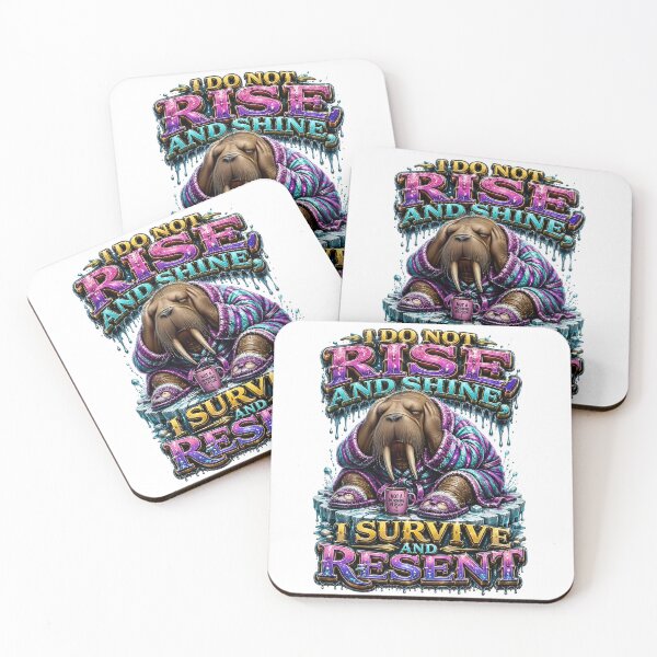 Item preview, I Do Not Rise And Shine I Survive And Resent designed and sold by Sovereign Supply Co..