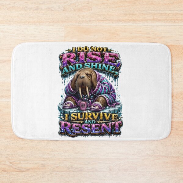 Item preview, I Do Not Rise And Shine I Survive And Resent designed and sold by Sovereign Supply Co..