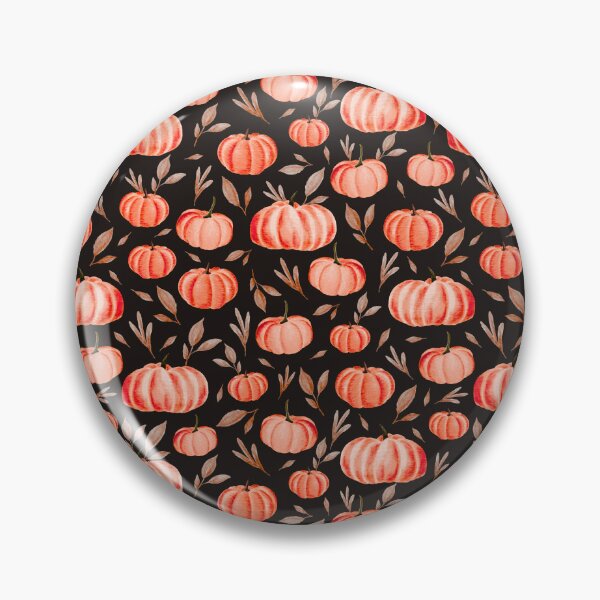 Item preview, Midnight Pumpkin Patch – Gothic Watercolor Pattern | Orange designed and sold by Frohyou.