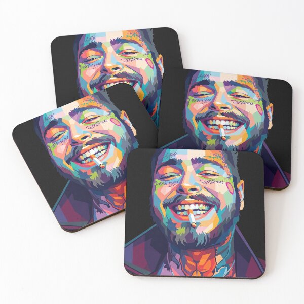 Item preview, Post Malone Wpap Pop Art designed and sold by SiksisArt.