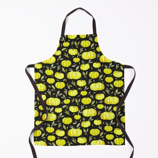 Item preview, Midnight Pumpkin Patch – Gothic Watercolor Pattern | Chartreuse designed and sold by Frohyou.
