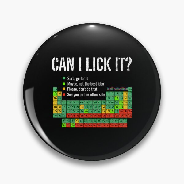 Item preview, Can I Lick It Periodic Table Science School designed and sold by PolancosusOni.