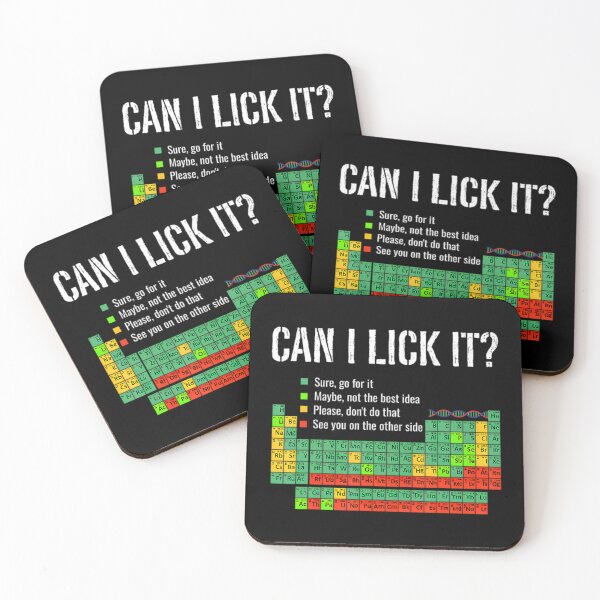 Item preview, Can I Lick It Periodic Table Science School designed and sold by PolancosusOni.