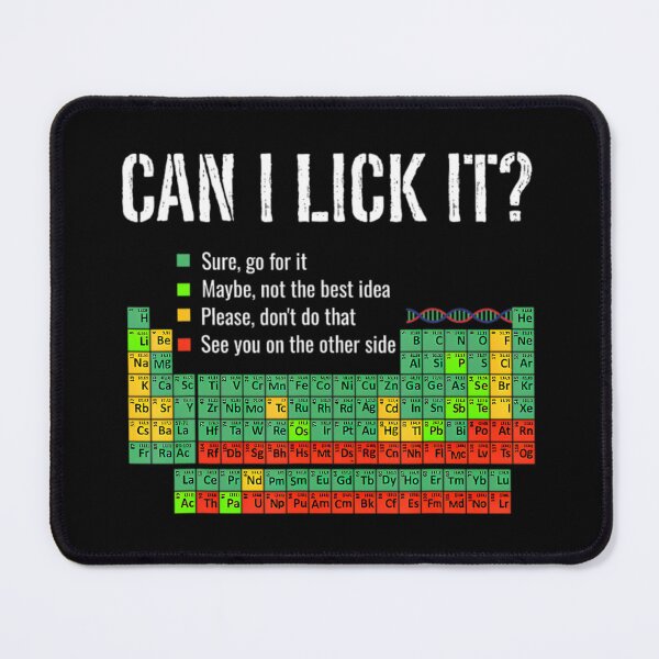 Item preview, Can I Lick It Periodic Table Science School designed and sold by PolancosusOni.